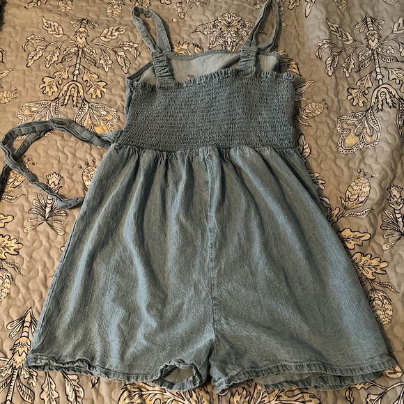 Sincerely Jules Large denim romper with skirt - Picture 4 of 4